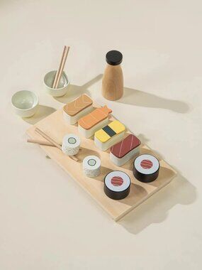 Wooden Sushi Playset
